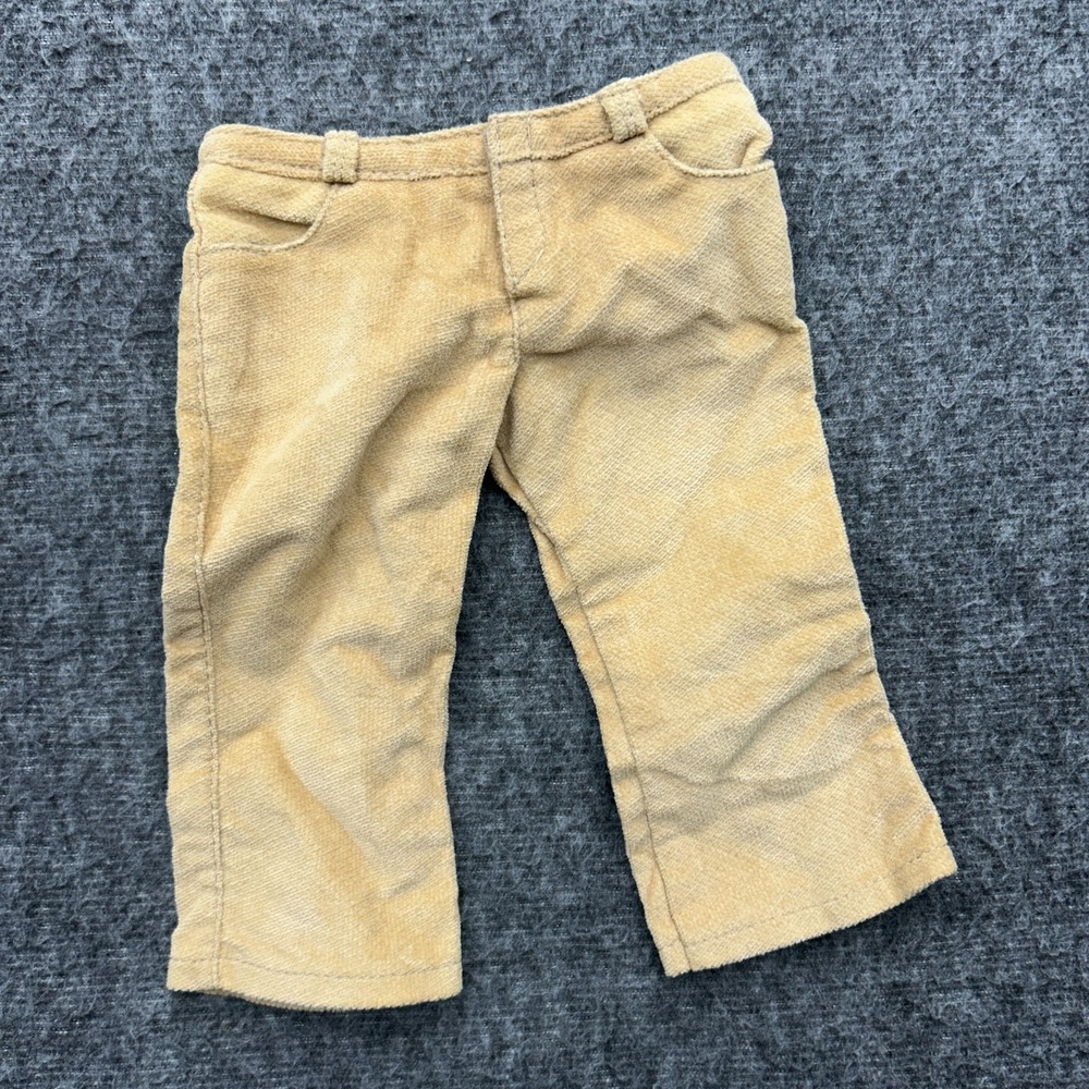 American Girl A2005 Horse Lovers Tan Velvety Textured Pants Only